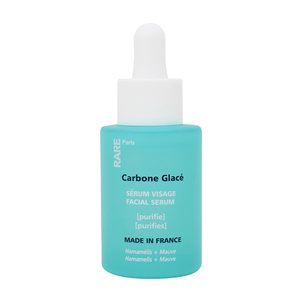 RARE PARIS Carbone Glace Purifying Face Serum 30ml - Очищувальна сироватка з гамамелісом та екстрактом мальви RARE PARIS Carbone Glace Purifying Face Serum 30ml - Очищувальна сироватка з гамамелісом та екстрактом мальви